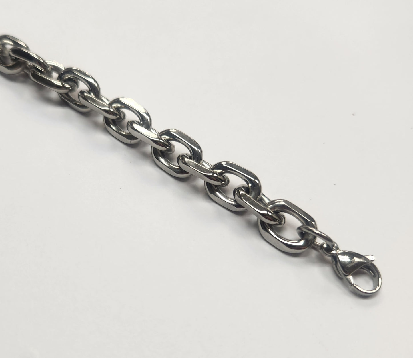 Cable Link Bracelet in Stainless Steel