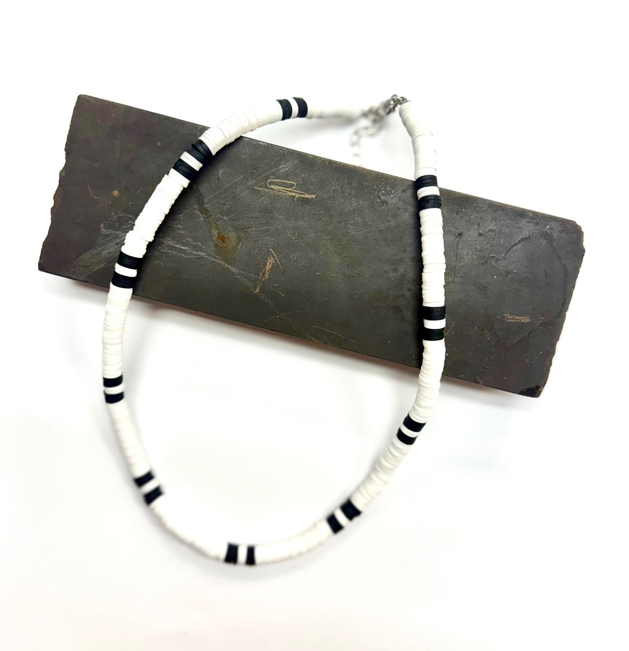 White Pucca Necklace